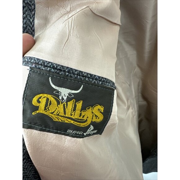 Dallas Paragon Men 48S Short  Gray  Western Blazer Sports Coat Cowboy - Picture 7 of 8
